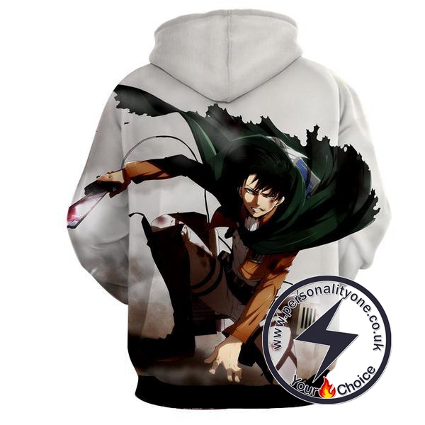 Attack On Titan - Eren Yeager 3D - Attack On Titan Hoodies